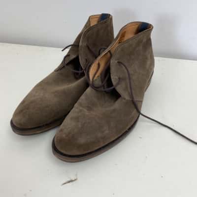 Rodd & Gunn Khaki Leather Boots Shoes  Size 42 