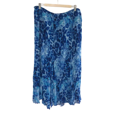 Fella Hamilton Womens  Size 16 Maxi Skirt Blue 