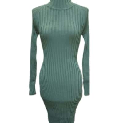 Whyte Valentyne Womens  Size 12 Bodycon Dress Green 
