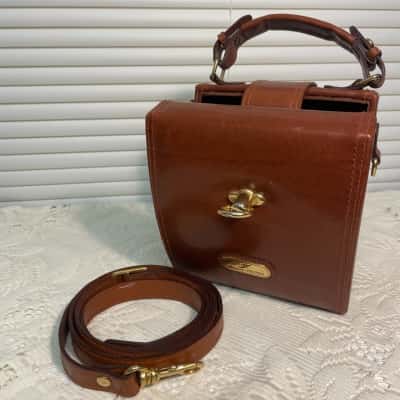 Finter-FINTER - Vintage Mini Hardcase Crossbody Bag