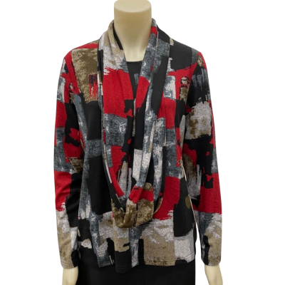 Renoma Womens  Size 12 Crew Neck Jumper Multicoloured 