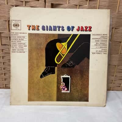 Vintage The Giants of Jazz Vinyl Record Blues Music Collectable 