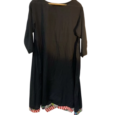 Metta Womens  Size M Long Sleeve Dress Black  