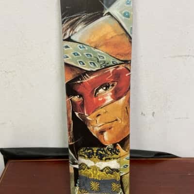  Carnaval De Venise Handkerchief / Ties Black  / Pattern / White / Yellow 