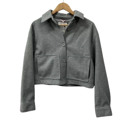 Elmo Lifestyle Womens Size S Cropped Jacket Grey