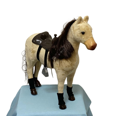 Poseable Horse with Saddle