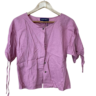 Brand New - Princess Highway Linen Blend Shirt - Size 8