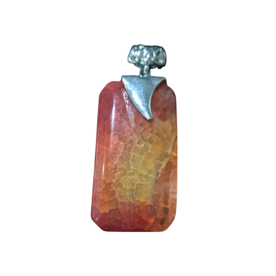 SALE Fire Agate Pendant