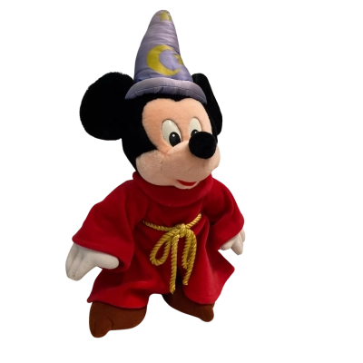 Disneyland Sorcerer Mickey Mouse plush toy