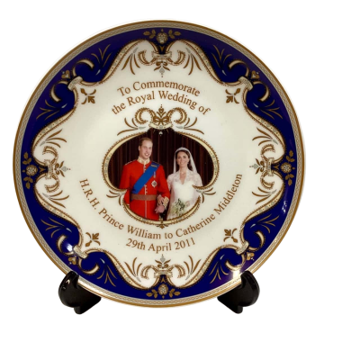 Commemorative Plate Royal Wedding of Prince William & Catherine Middleton 