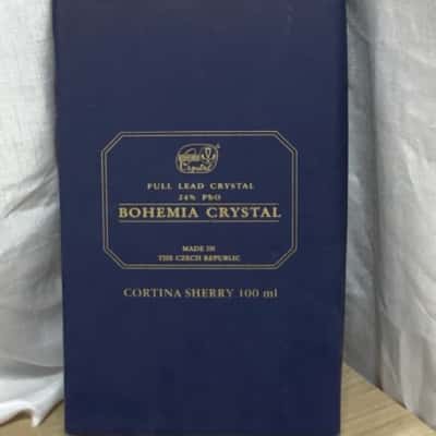 Bohemia Crystal Cortina Sherry Glass set