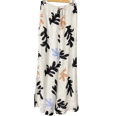 BNWT Mon Renn Womens Size 8 Pattern/White "Scyala" Pants