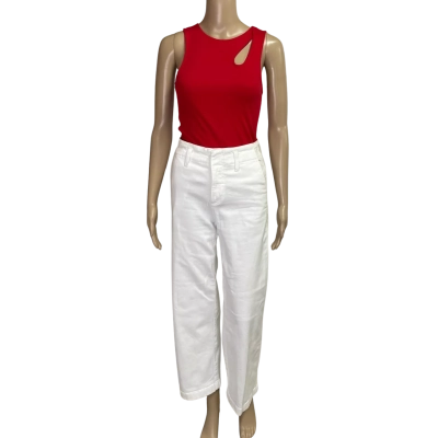 Country Road white wide leg jeans size 4 /australian 8. Womens 