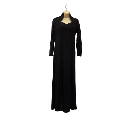  Womens  Size 12 Bridal Dress / Party Dress Black  