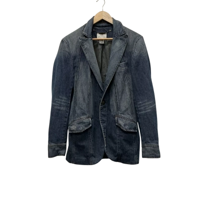 Armani Exchange Womens  Size S Blazer Navy Blue 