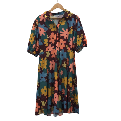 Little Party Dress  Size 14 Midi Dress Floral / Multicoloured 