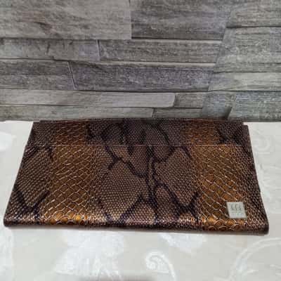  Women's miche classic bag shell  Clutch Animal print  bronze