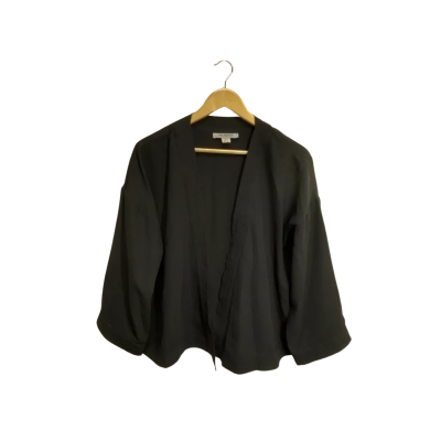 Maurie & Eve Womens  Size 12 Long Sleeve Shirt Black  