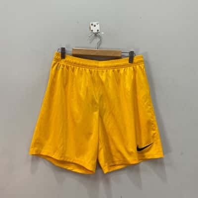 Nike Mens  Size M Yellow DriFit Shorts
