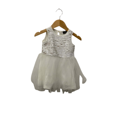 Bardot Junior Kids  Size 000 Dress Gold / Off White 