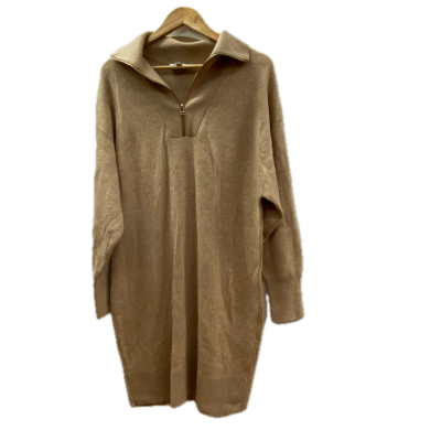 Witchery Womens Dress Size M Brown Wool/ Cashmere Blend
