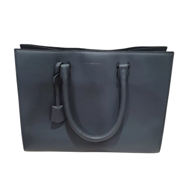 Charles & Keith Womens Handbag Grey 