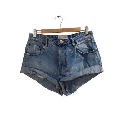 Oneteaspoon Womens  Size 10 / 8 Denim Shorts Blue 