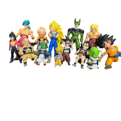 Dragonball Action Figures x 13 Bundle