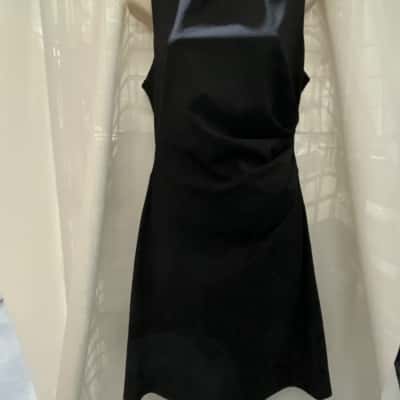 THEORY - SHAYLEE DRESS IN BLACK Size 8 - MADE IN THE USA