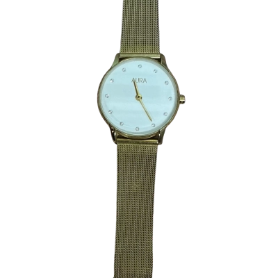 Aura Womens Watch Gold 