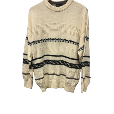 Ansett Womens  Size One Size Crew Neck Jumper Multicoloured 