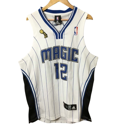 Men’s Size M Blue And White Adidas NBA Magic Singlet