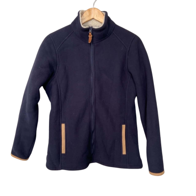 RB Sellars Verity micro fleece Womens  Size 12 Fleece Jacket Blue / Brown 