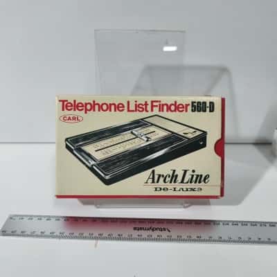 Vintage Carl Telephone List Finder As New 
