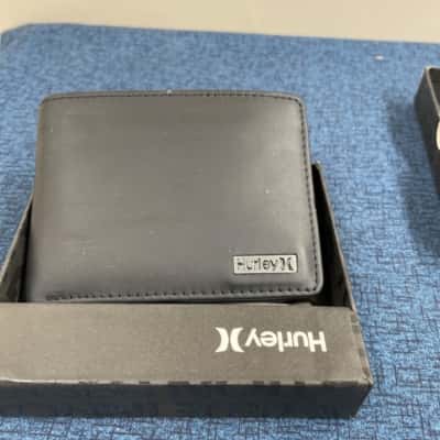 Hurley Mens leather black wallet