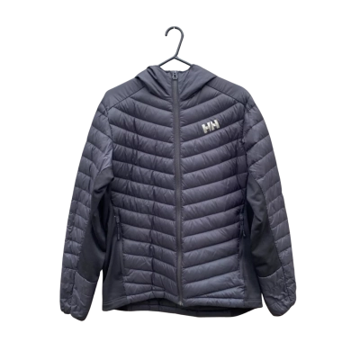 Unisex Hansen Size L Goose Down/Feather Puffer Jacket Black  