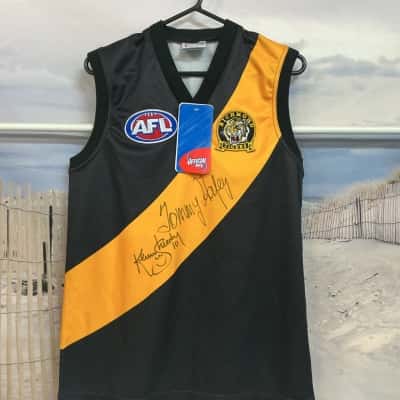 BNWT AFL Richmond Tiger Signed Guernsey 