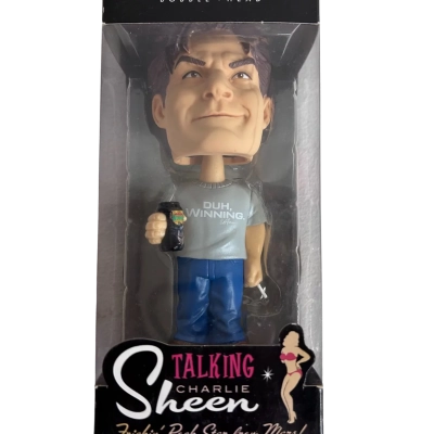 Charlie Sheen Talking "Duh WINNING" Bobblehead Funko 2011