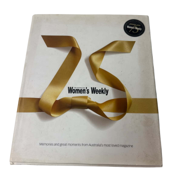 Women’s weekly 75 years anniversary hard back book