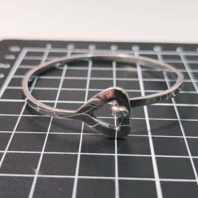  Womens Cuff Bracelet 10g 925 