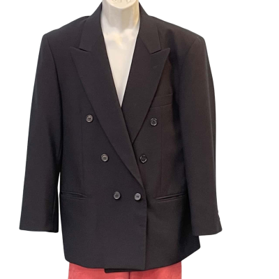 Firenze Mens Size 36 Suit Jacket Navy Blue