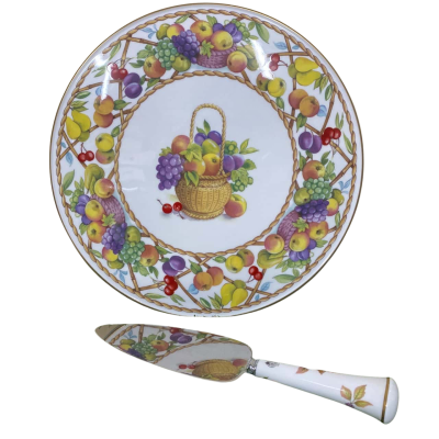 Royal Worcester Cake Slice Server & Plate