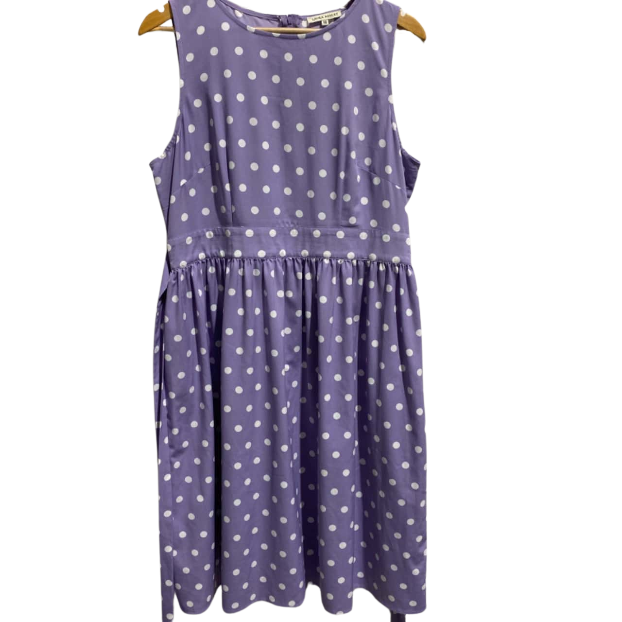 fitted lace wedding dress Blue Polka Dots Puff Sleeve Vintage Chiffon Dress, Purple / XL
