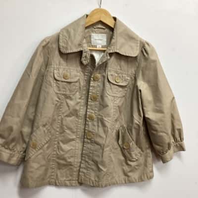 Country Road Womens Trench Coat Beige (c)
