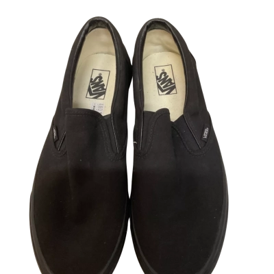 Men’s Vans  Size 13 Black  slip on sneakers