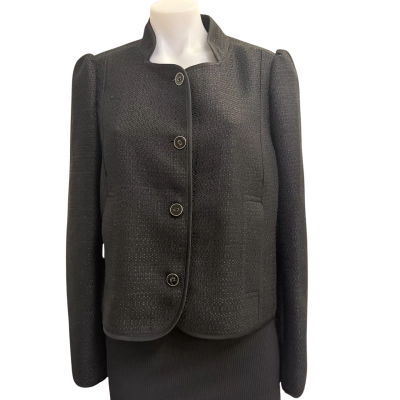 Marcs Womens  Size 12 Suit Jacket Black  