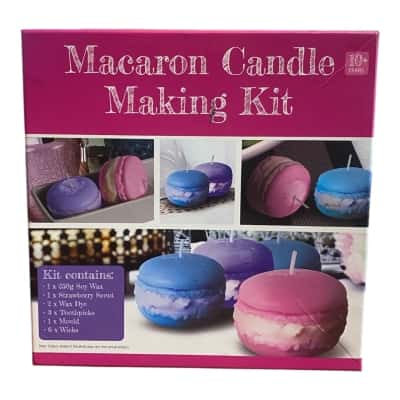 Macaron candle making kit