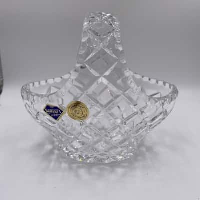 Bohemia crystal ‘basket’