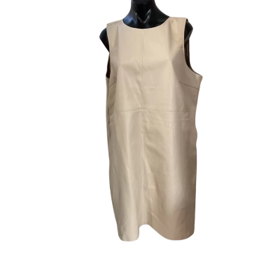 Sussan Womens  Size 16 Midi Dress Cream 
