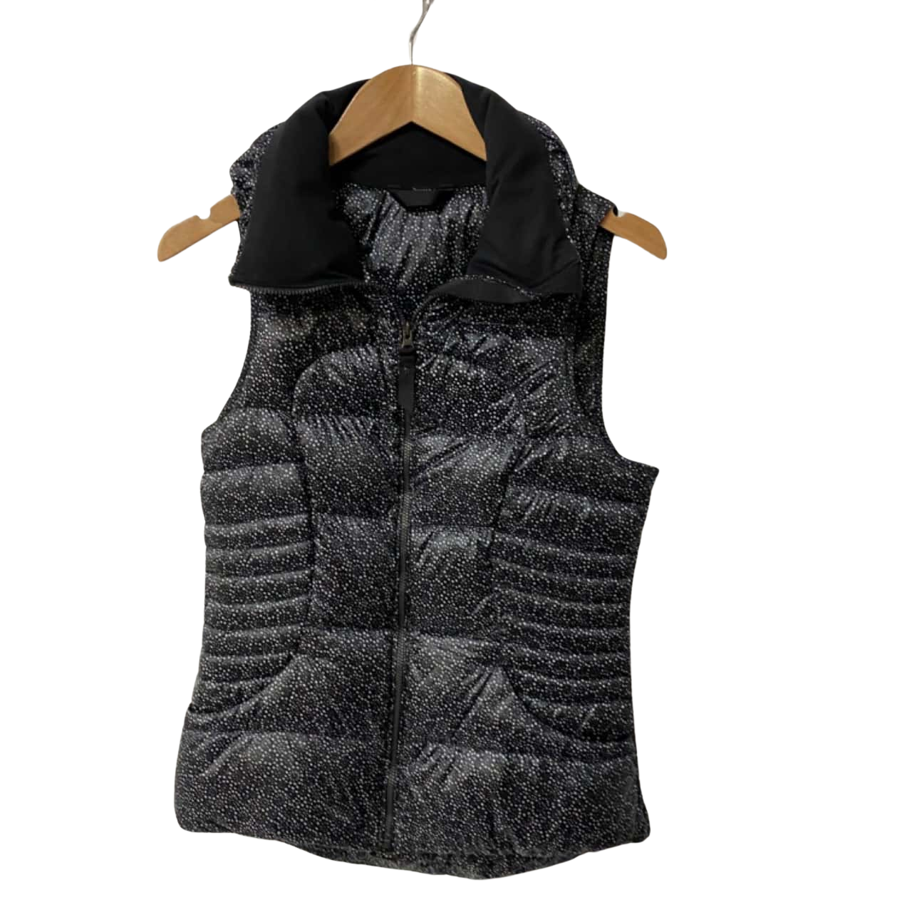 Lululemon Womens Size 10 Vest Jacket Black / Pattern